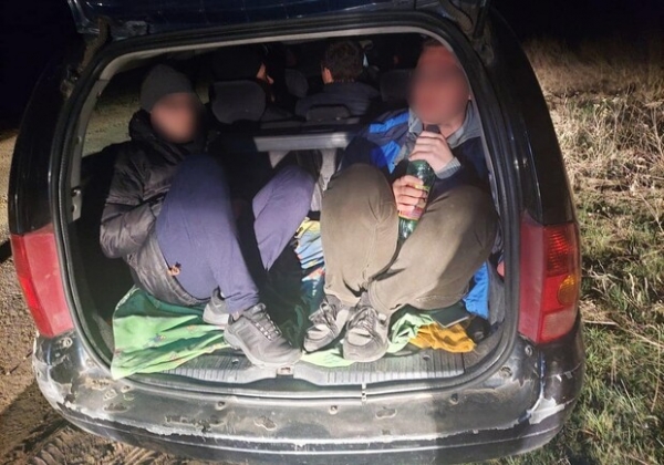 В Одесской области задержали шесть "внучат", которые ехали к бабушке: два из них в багажнике