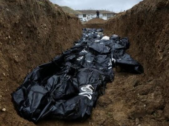 У&nbsp;Маріуполі окупанти збираються розконсервувати історичне кладовище: бо&nbsp;вже ніде ховати загиблих