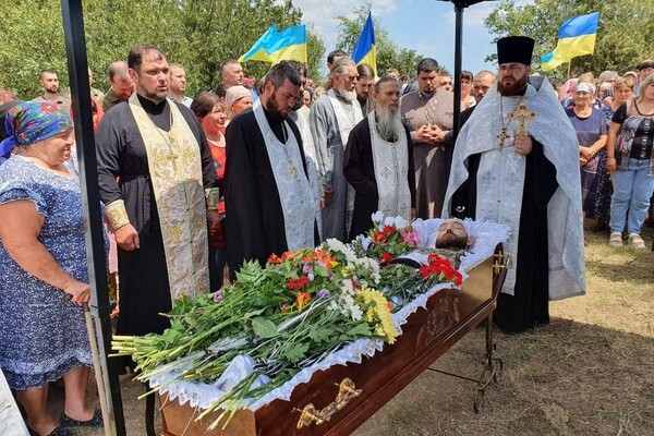 В Одесской области попрощались с бывшим священником-воином ВСУ