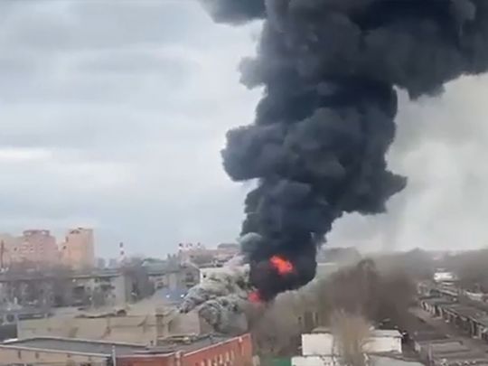 Щодня&nbsp;&mdash; пожежа: у&nbsp;рф&nbsp;горів завод, який виробляє двигуни для флоту рашистів