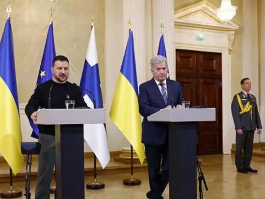 «Нам подобаються ваші літаки»: після нічної атаки на кремль Зеленський у Фінляндії анонсував наступ ЗСУ