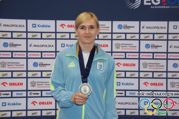 Каратистка із Одеської області завоювала срібну медаль Європейських ігор-2023