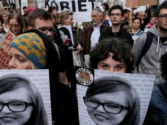 &laquo;Пекло для жінок&raquo;: у&nbsp;Польщі пройшли багатотисячні акції протесту проти заборони абортів