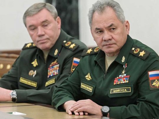 путін звільнив герасимова з посади командувача російських військ в Україні, — Daily Mail