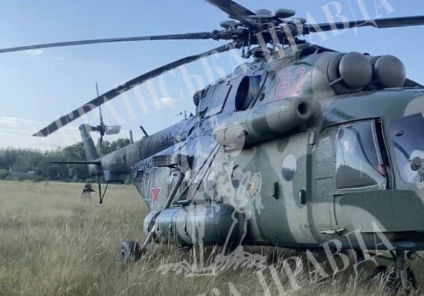 Российский вертолет Ми-8 с пилотом выманили и приземлили в Украине