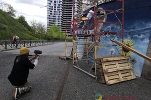 В Одессе рисуют новый мурал