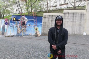 В Одессе рисуют новый мурал