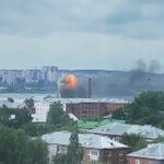 Дрони уразили електромеханічний завод у російському Іжевську (відео)