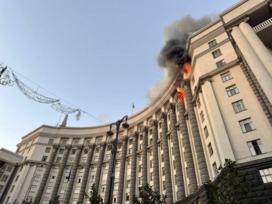 Нові подробиці атаки по&nbsp;Кабміну: рф&nbsp;застосувала &laquo;Іскандер&raquo;, але бойова частина не&nbsp;спрацювала