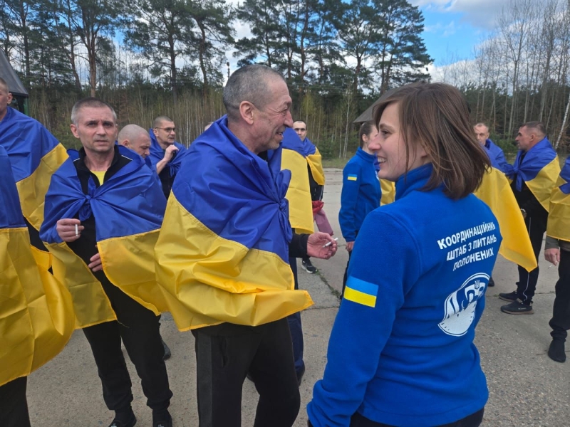 З&nbsp;російської неволі додому: Україна звільнила 193 своїх захисників